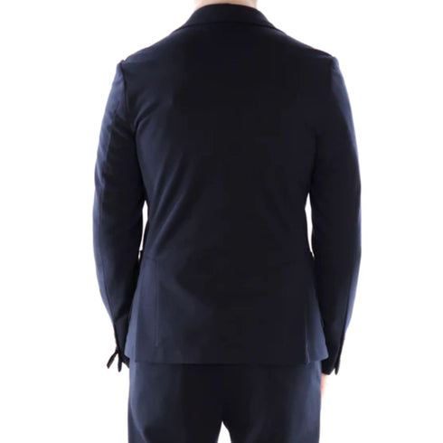 Daniele Alessandrini Giacche Giacca Uomo con tasca e toppa Nero - Francavilla Moda