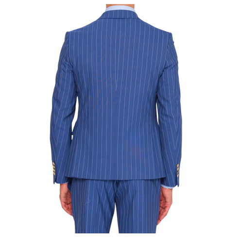 Giacca Uomo monopetto petto a lancia Blu chiaro Daniele Alessandrini- Francavilla Moda