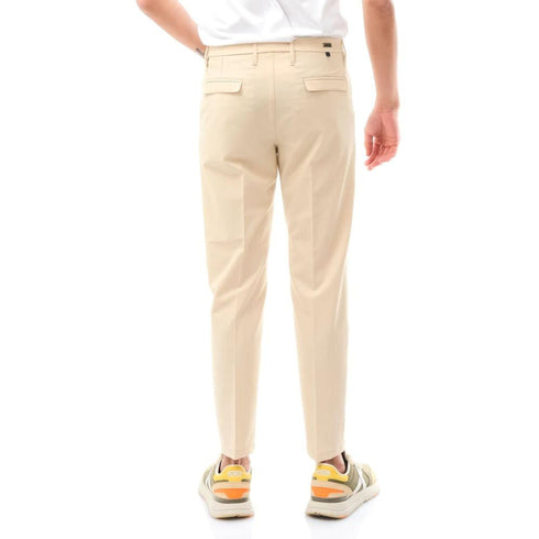 Pantalone Uomo con cinta Beige Daniele Alessandrini- Francavilla Moda