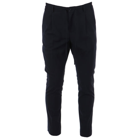 Pantaloni Uomo con coulisse Blu Daniele Alessandrini- Francavilla Moda