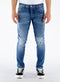Jeans Uomo DTFUT con striature Denim medio DON THE FULLER- Francavilla Moda