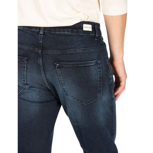 Don The Fuller Jeans Jeans Uomo in cotone stretch lavato Jeans scuro - Francavilla Moda