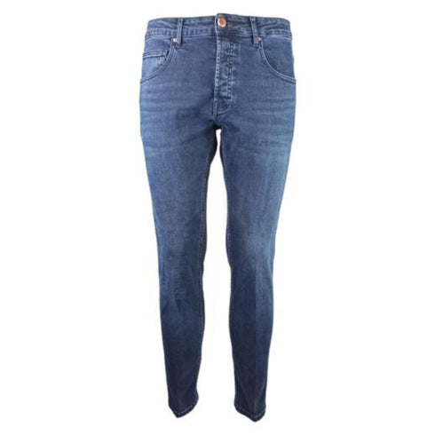Jeans Uomo YAREN cinque tasche slim Jeans scuro DON THE FULLER- Francavilla Moda