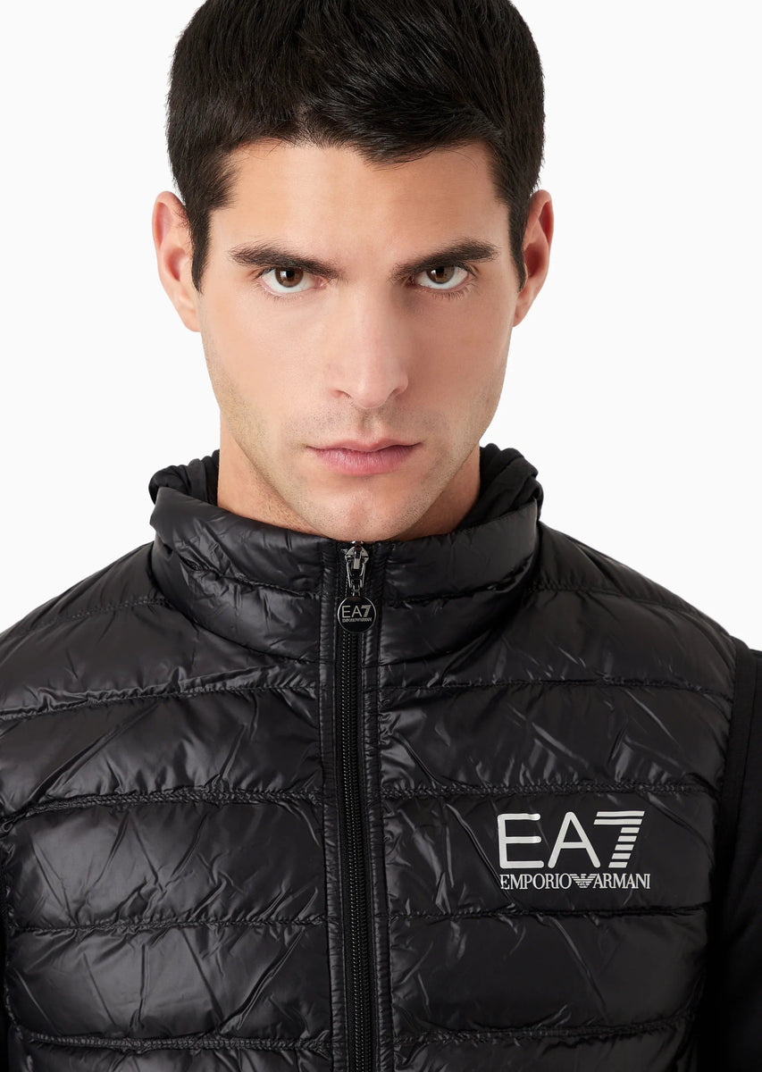 EA7 Emporio Gilet Uomo trapuntato con dusty bag Francavilla Moda