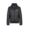 Piumino Uomo con polsini elastici Nero oro EA7 Emporio Armani- Francavilla Moda
