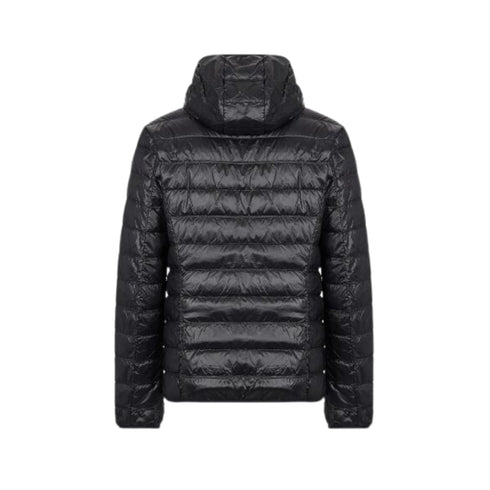 Piumino Uomo con polsini elastici Nero oro EA7 Emporio Armani- Francavilla Moda