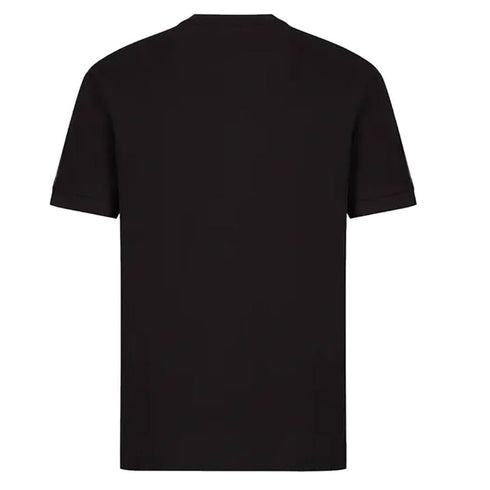 T-shirt Uomo girocollo in cotone Nero EA7 EMPORIO ARMANI- Francavilla Moda