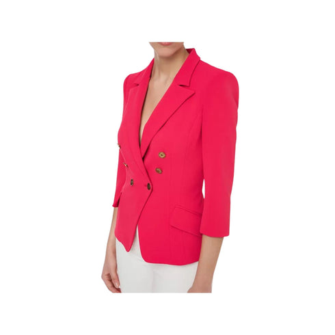 Blazer Donna doppiopetto Fucsia ELISABETTA FRANCHI- Francavilla Moda