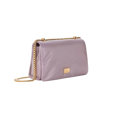 Borsa Donna a tracolla Puffy media Viola Elisabetta Franchi- Francavilla Moda