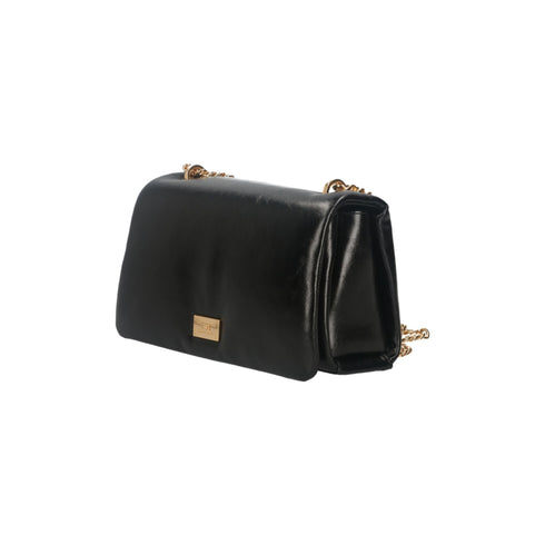 Borsa Donna a tracolla Puffy media Nero Elisabetta Franchi- Francavilla Moda
