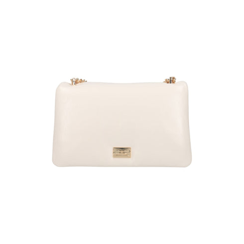 Borsa Donna a tracolla Puffy media Burro Elisabetta Franchi- Francavilla Moda