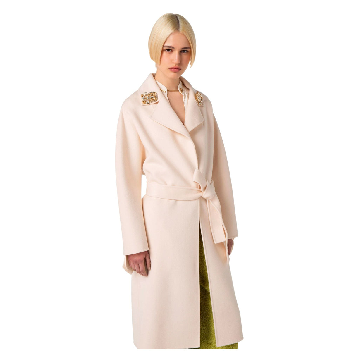 Cappotto nero elisabetta franchi Clearance