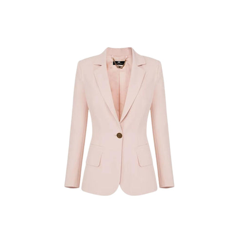 Giacca Blazer Donna monopetto Rosa ELISABETTA FRANCHI- Francavilla Moda