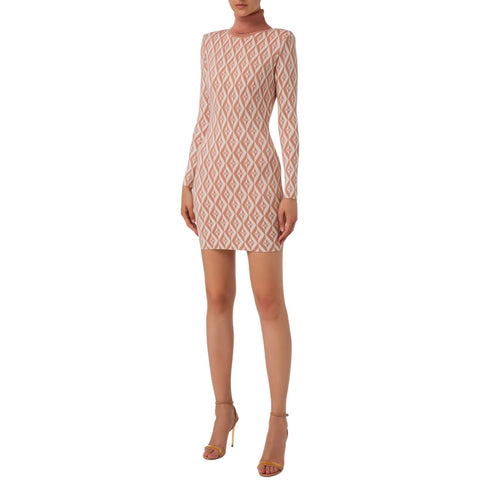 Miniabito Donna in maglia Nero burro Elisabetta Franchi- Francavilla Moda