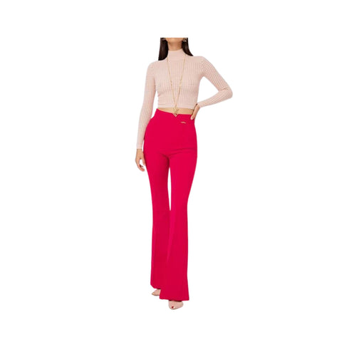 Pantalone Donna a zampa Fucsia ELISABETTA FRANCHI- Francavilla Moda