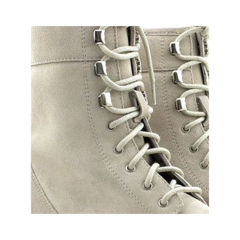 Anfibio Donna in camoscio stringato Sabbia Emanuelle Vee- Francavilla Moda