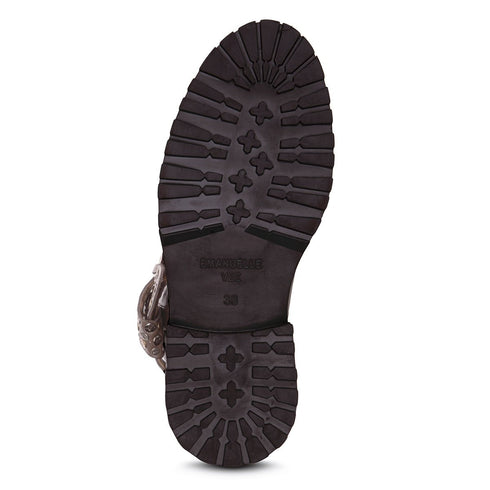 Stivaletti Donna tronchetto con borchie Marrone EMANUELLE VEE- Francavilla Moda