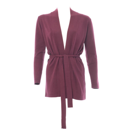 Cardigan con cintura in vita e maniche lunghe Chianti EMME MARELLA- Francavilla Moda