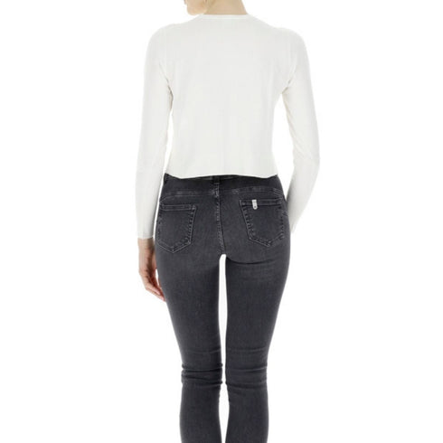 Cardigan Donna RINATO in viscosa a girocollo Bianco EMME MARELLA- Francavilla Moda