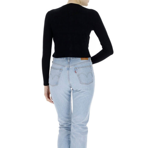 Cardigan Donna RINATO in viscosa a girocollo Nero EMME MARELLA- Francavilla Moda