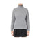 Emme Marella Pullover Maglia Dolcevita Donna in lana lavorata Grigio - Francavilla Moda
