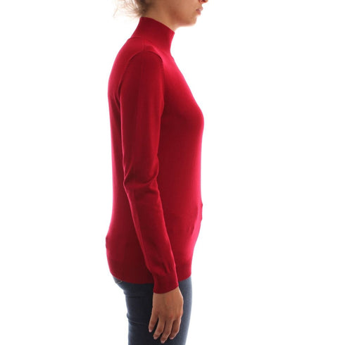 Maglia dolcevita slim in viscosa stretch Ciliegia EMME MARELLA- Francavilla Moda