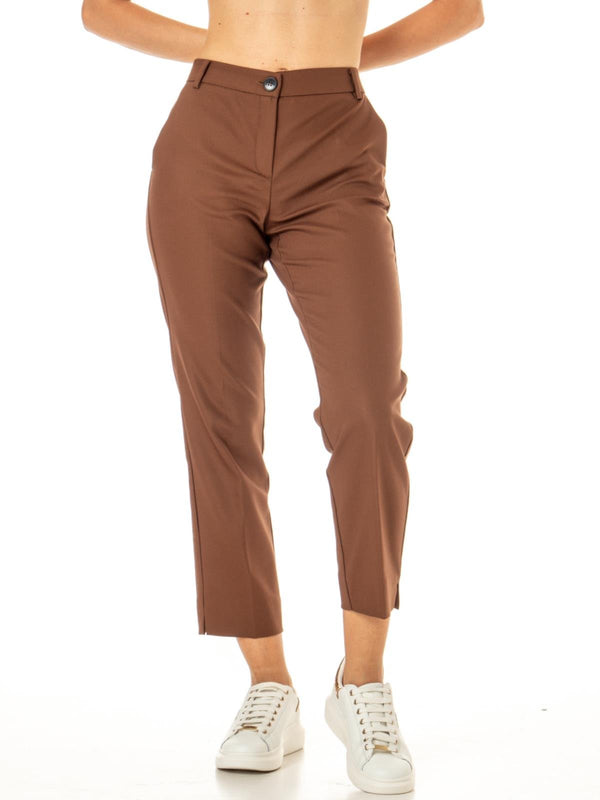 Pantalone Donna con tasca americana Cognac Emme Marella- Francavilla Moda