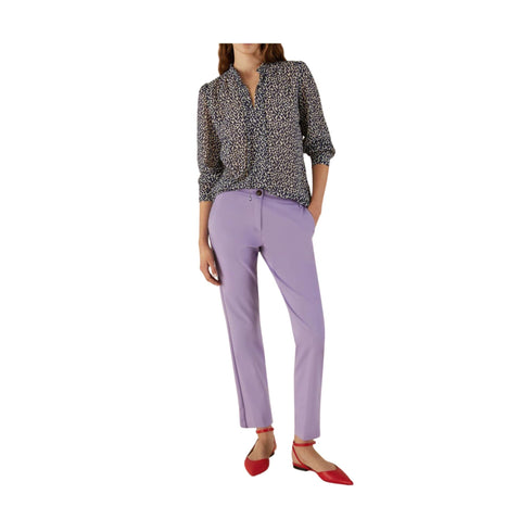 Pantalone Donna in cotone Lilla EMME MARELLA- Francavilla Moda