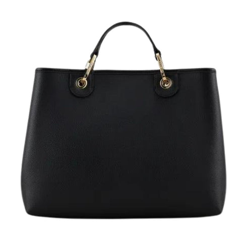 Borsa a mano MyEA Bag stampa cervo Nero EMPORIO ARMANI- Francavilla Moda