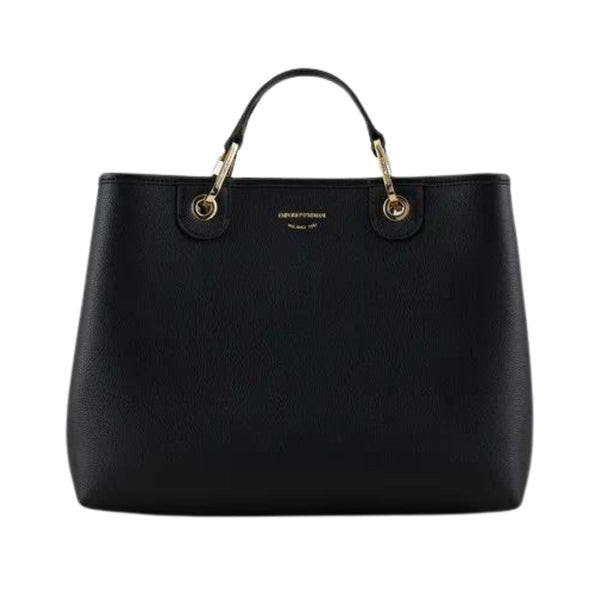 Borsa a mano MyEA Bag stampa cervo Nero EMPORIO ARMANI- Francavilla Moda