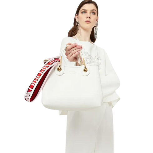 Emporio Armani Borsa a mano Borsa Donna shopper piccola modello MyEA Bianco cuoio P24-EMPORIO ARMANIY3D166YFO5B-85219-UNI - Francavilla Moda