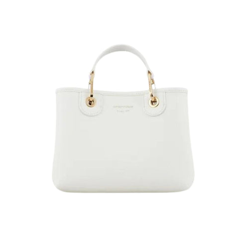 Emporio Armani Borsa a mano Borsa Donna shopper piccola modello MyEA Bianco cuoio P24-EMPORIO ARMANIY3D166YFO5B-85219-UNI - Francavilla Moda