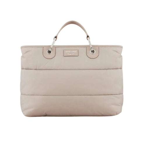 Borsa Shopper MyEA bag in nylon Nocciola EMPORIO ARMANI- Francavilla Moda