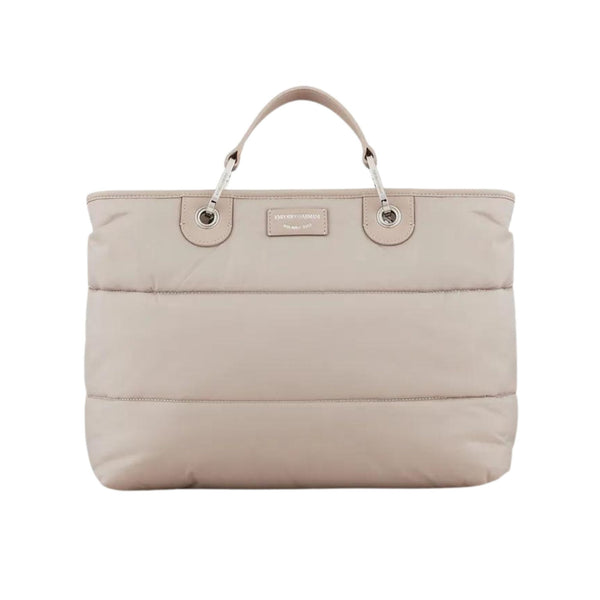 Borsa Shopper MyEA bag in nylon Nocciola EMPORIO ARMANI- Francavilla Moda