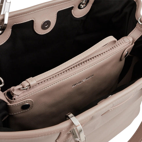 Borsa Shopper MyEA bag in nylon Nocciola EMPORIO ARMANI- Francavilla Moda