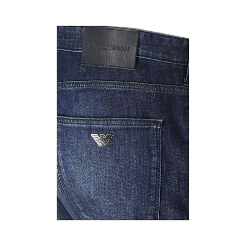 Emporio Armani Jeans Jeans Uomo J06 con effetto slavato Jeans scuro - Francavilla Moda