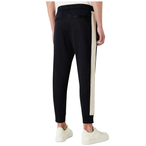 Pantalone Uomo con cuciture a contrasto Blu Emporio Armani- Francavilla Moda