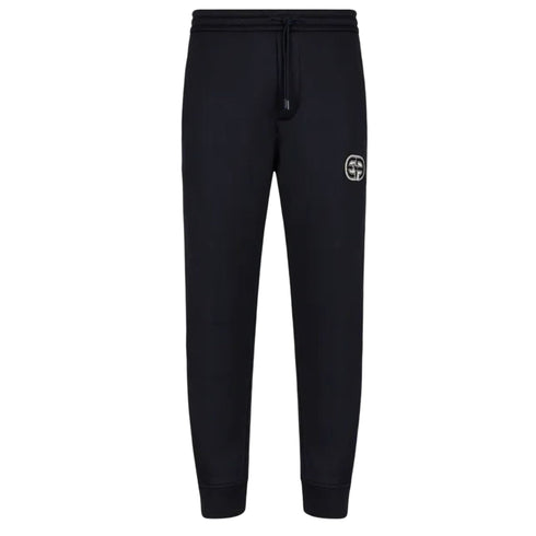 Pantalone Uomo con cuciture a contrasto Blu Emporio Armani- Francavilla Moda