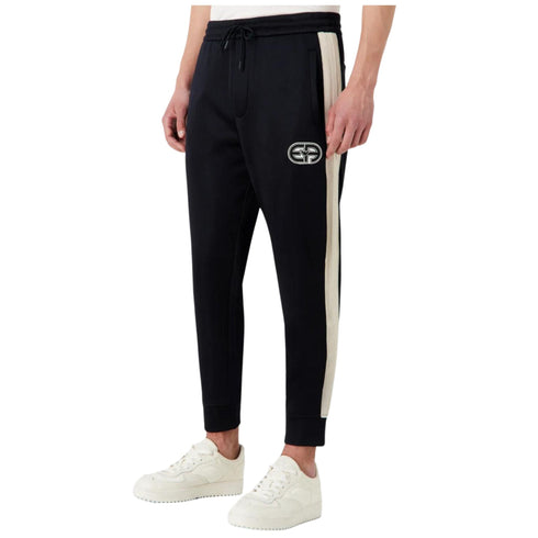 Pantalone Uomo con cuciture a contrasto Blu Emporio Armani- Francavilla Moda