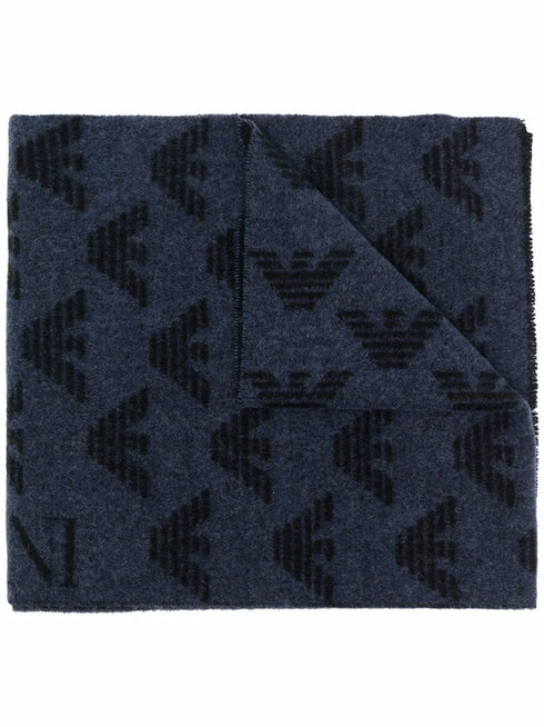 Sciarpa Uomo 6250501A350 reversibile Grigio EMPORIO ARMANI- Francavilla Moda