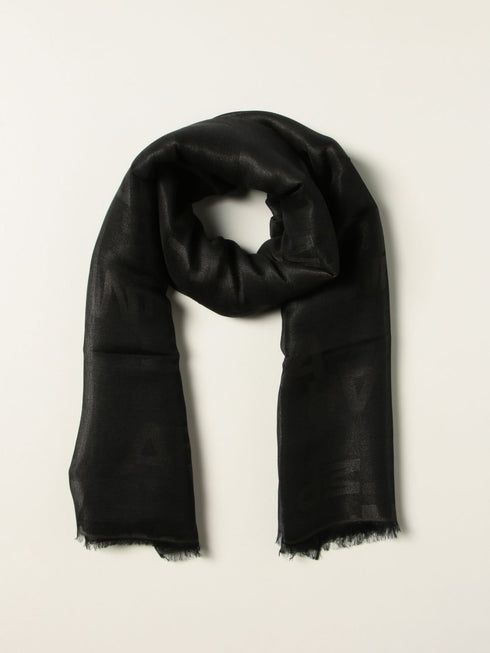 Stola Donna con estremità sfrangiate Avion EMPORIO ARMANI- Francavilla Moda