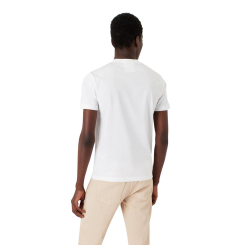 Emporio Armani T-Shirt T-shirt Uomo con logo in rilievo ton sur ton Bianco - Francavilla Moda