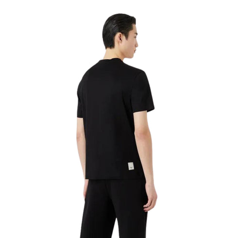 T-shirt Uomo con logo tono su tono Nero EMPORIO ARMANI- Francavilla Moda