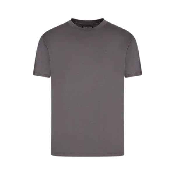 T-shirt Uomo con logo tono su tono Grigio EMPORIO ARMANI- Francavilla Moda