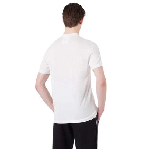 Emporio Armani T-shirt T-shirt Uomo con micro logo lettering sul petto Bianco - Francavilla Moda