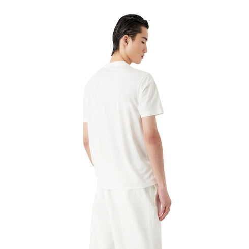 T-shirt Uomo con scritta sfumata Bianco EMPORIO ARMANI- Francavilla Moda
