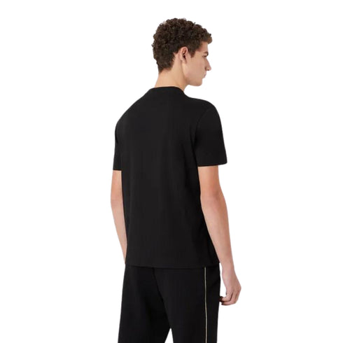 T-shirt Uomo con scritta sfumata Nero EMPORIO ARMANI- Francavilla Moda