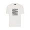 T-shirt Uomo con scritta sfumata Bianco EMPORIO ARMANI- Francavilla Moda