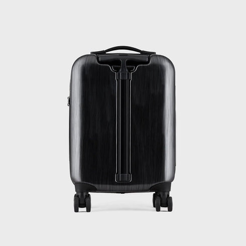 Valigia trolley a quattro ruote Grigio Emporio Armani- Francavilla Moda