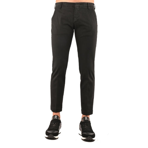 Pantalone Uomo dalla vestibilità slim Nero ENTRE AMIS- Francavilla Moda